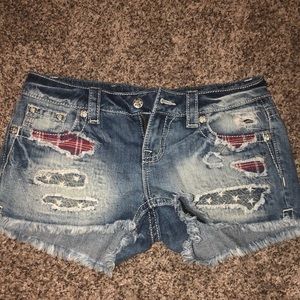 Size 26 miss me shorts